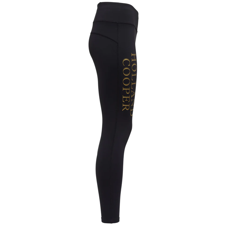 Holland Cooper Halcot Thermal Legging - Black-5